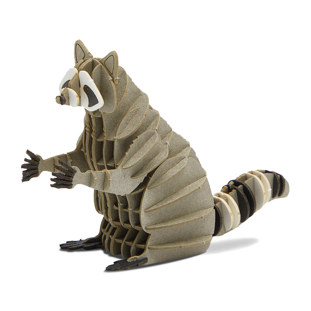 Racoon 3D Paper Model