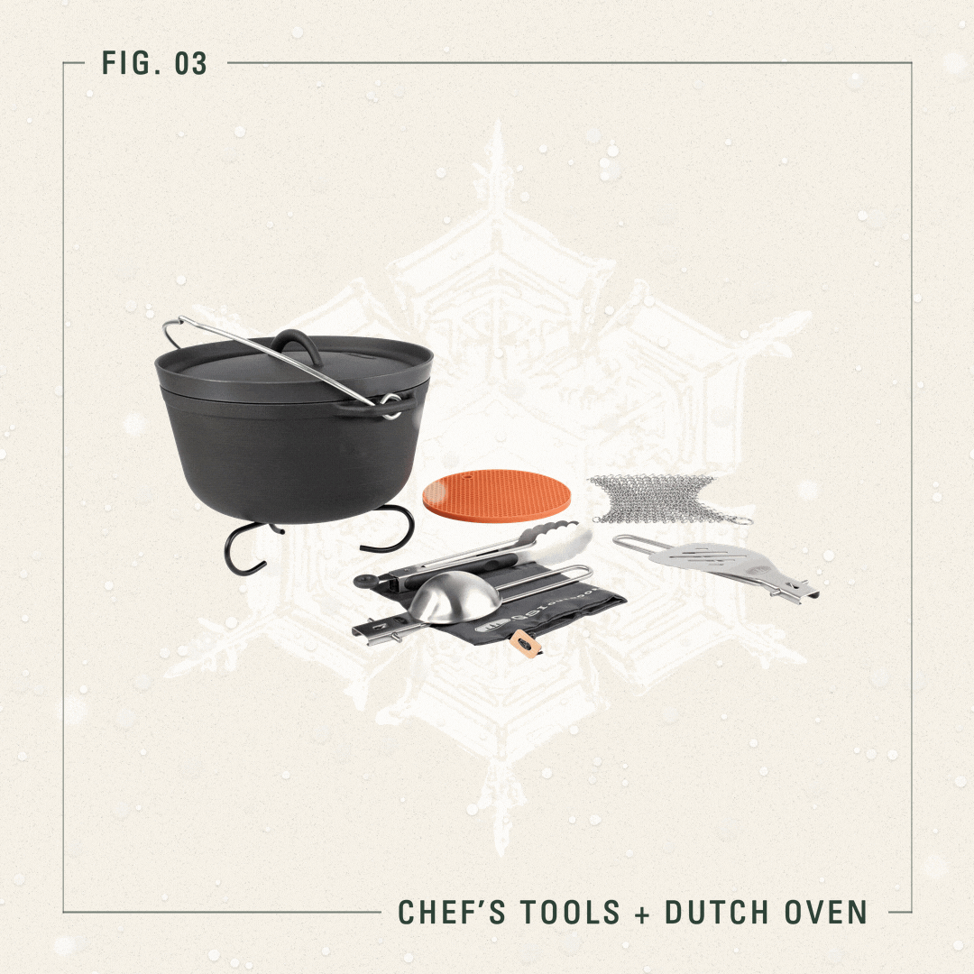Chef's Tools + Dutch Oven animated