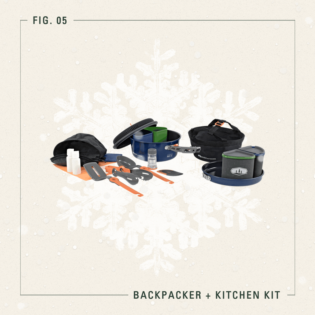 Backpacker + Kitchen Kit animated