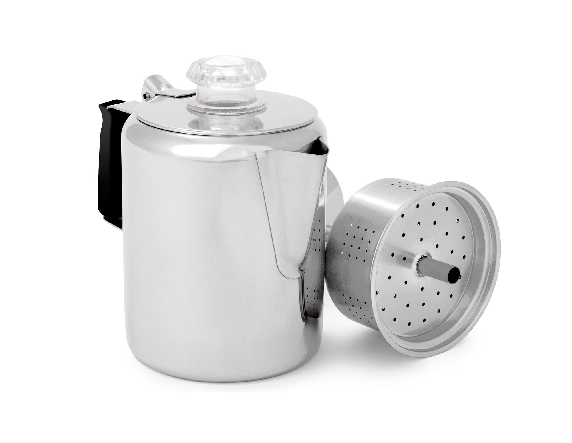 Coffee Percolator,Camping Coffee Pot 9 Cups Stainless Steel Coffee