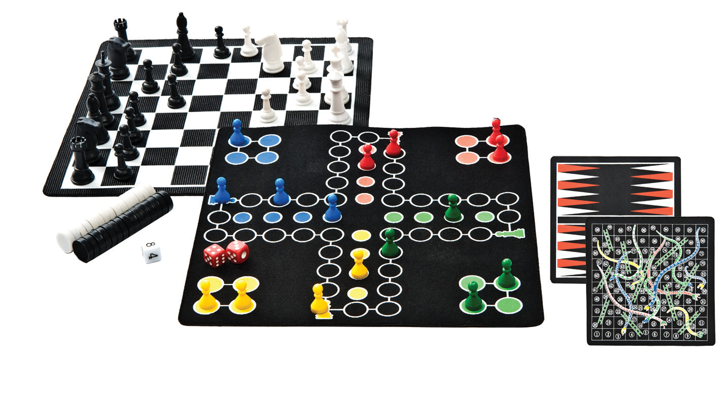 Mini Magnetic Travel Board Games - Chess , Ludo , Snakes and Ladders,  Draughts