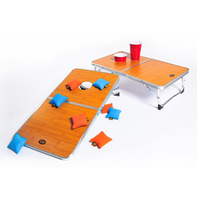 alu campingtisch lidl Cornhole Table Set