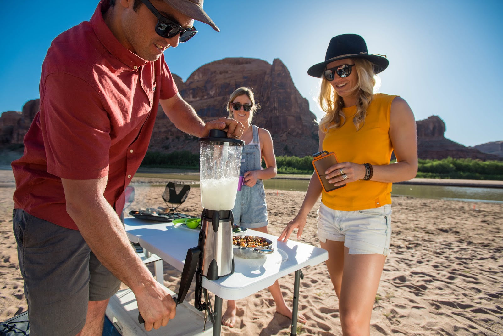 Blended Margarita At Camp