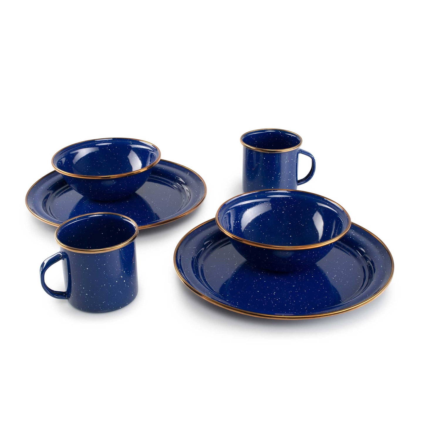 Mesa 2 Person Enamelware Tableset