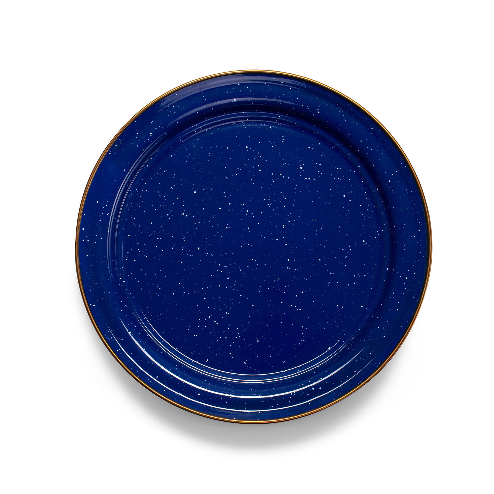 Stansport Enamel Dinner Plate Edge 10 X Granite