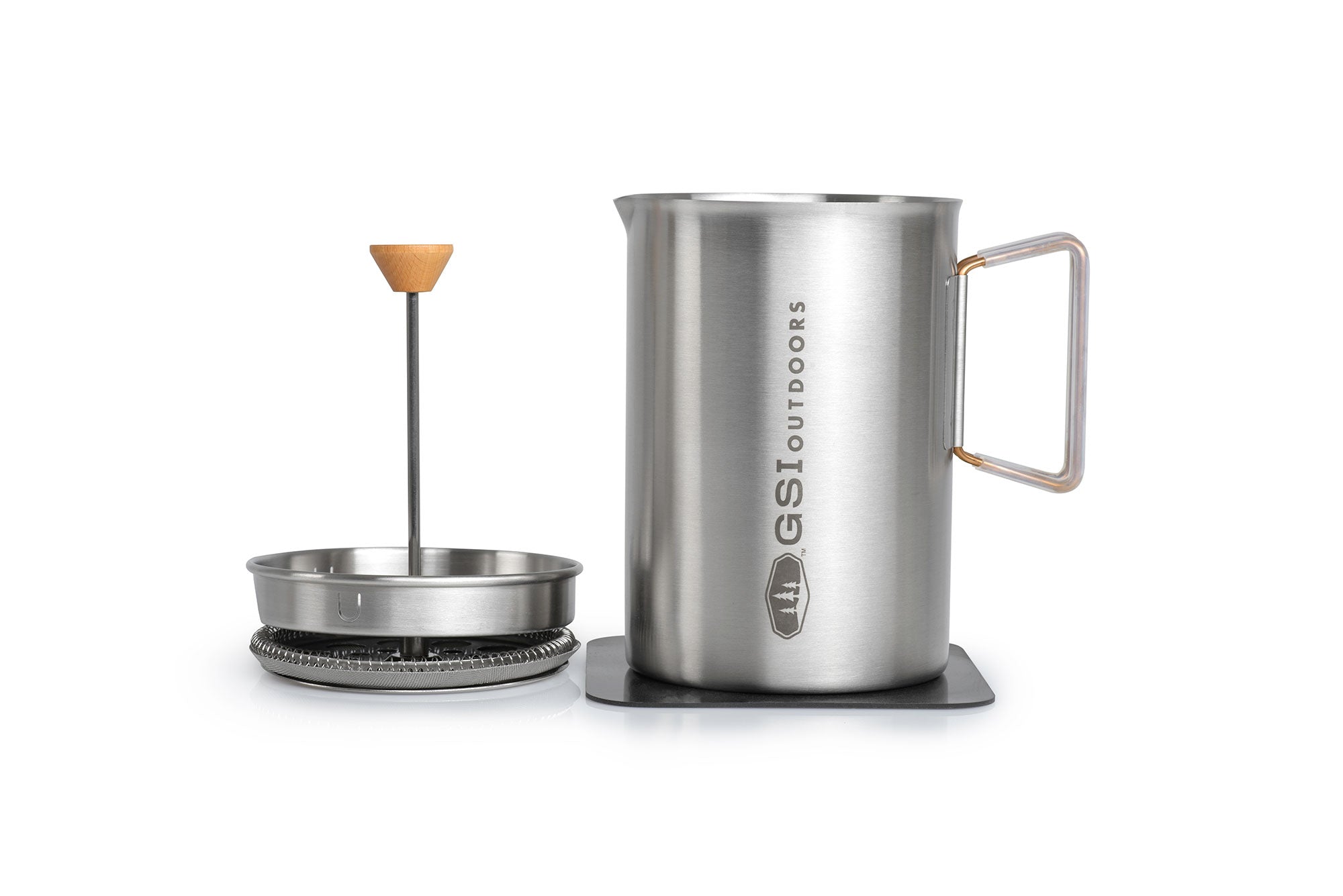 SELF RUSH BET&FEVER フライヤー付き Glacier Stainless Steel French Press for Camp Coffee | GSI Outdoors