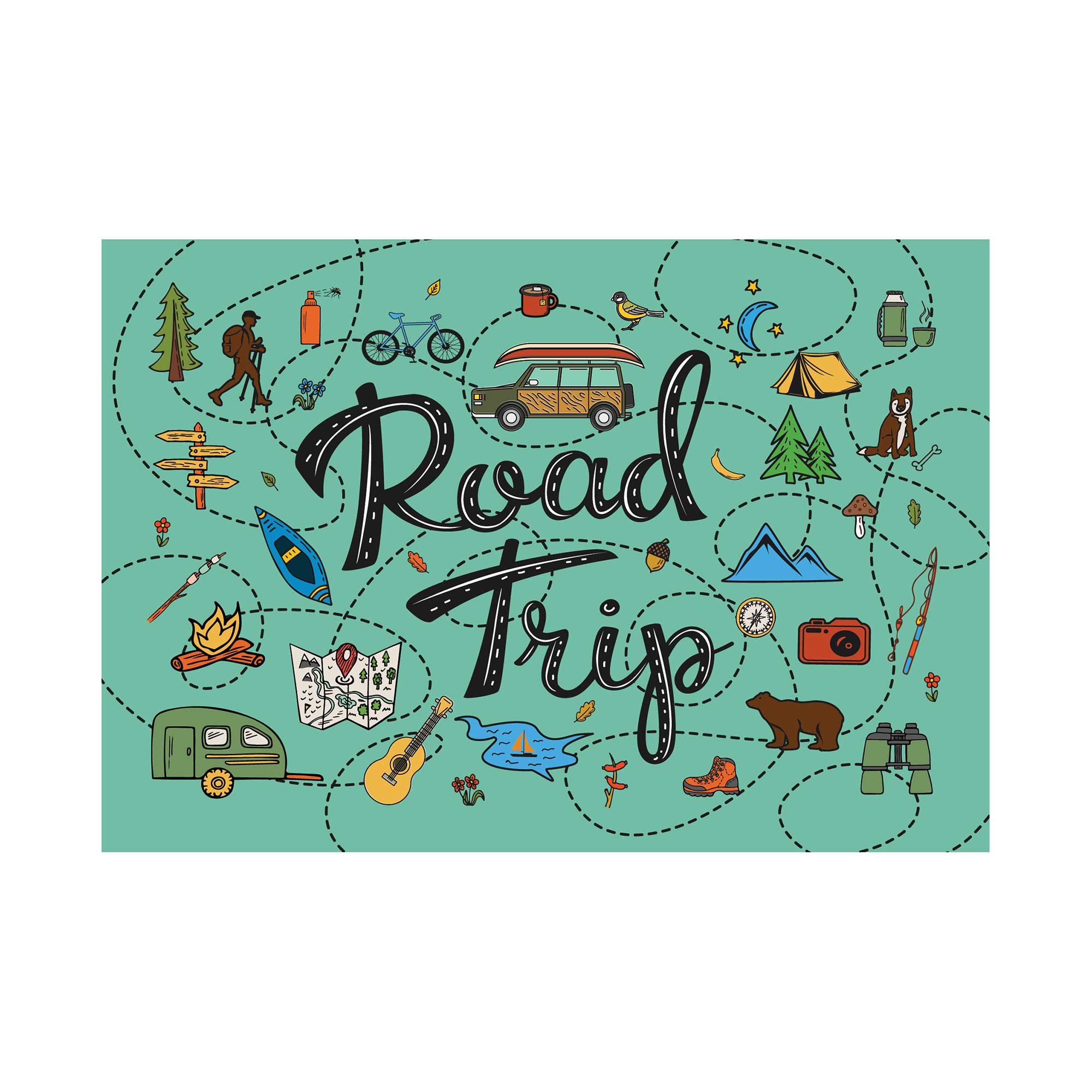 Road Trip Mini Puzzle