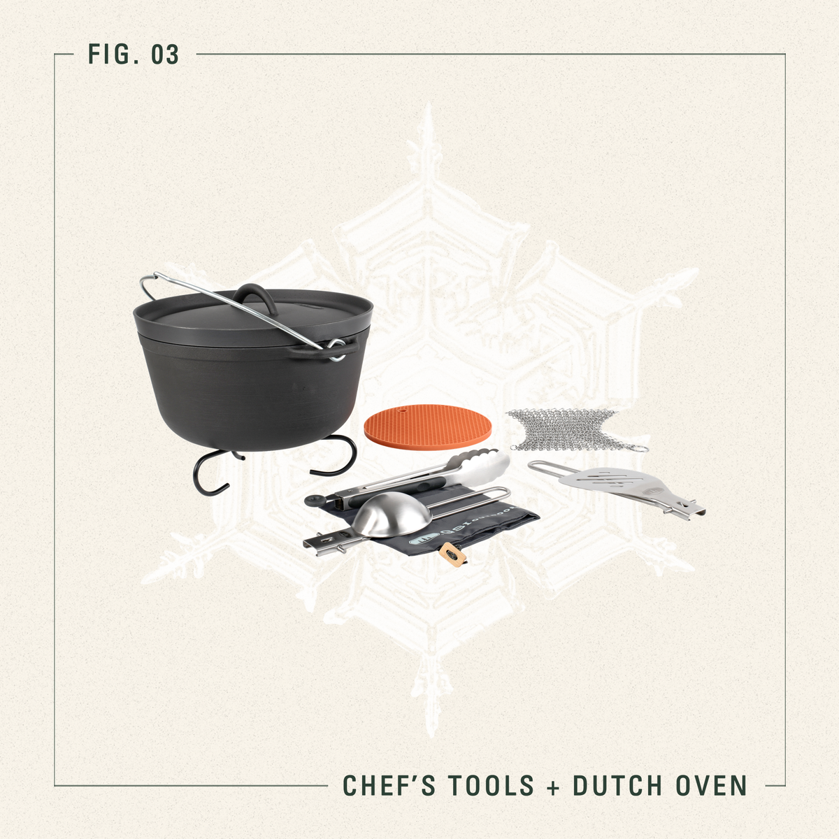 Chef's Tools + Dutch Oven