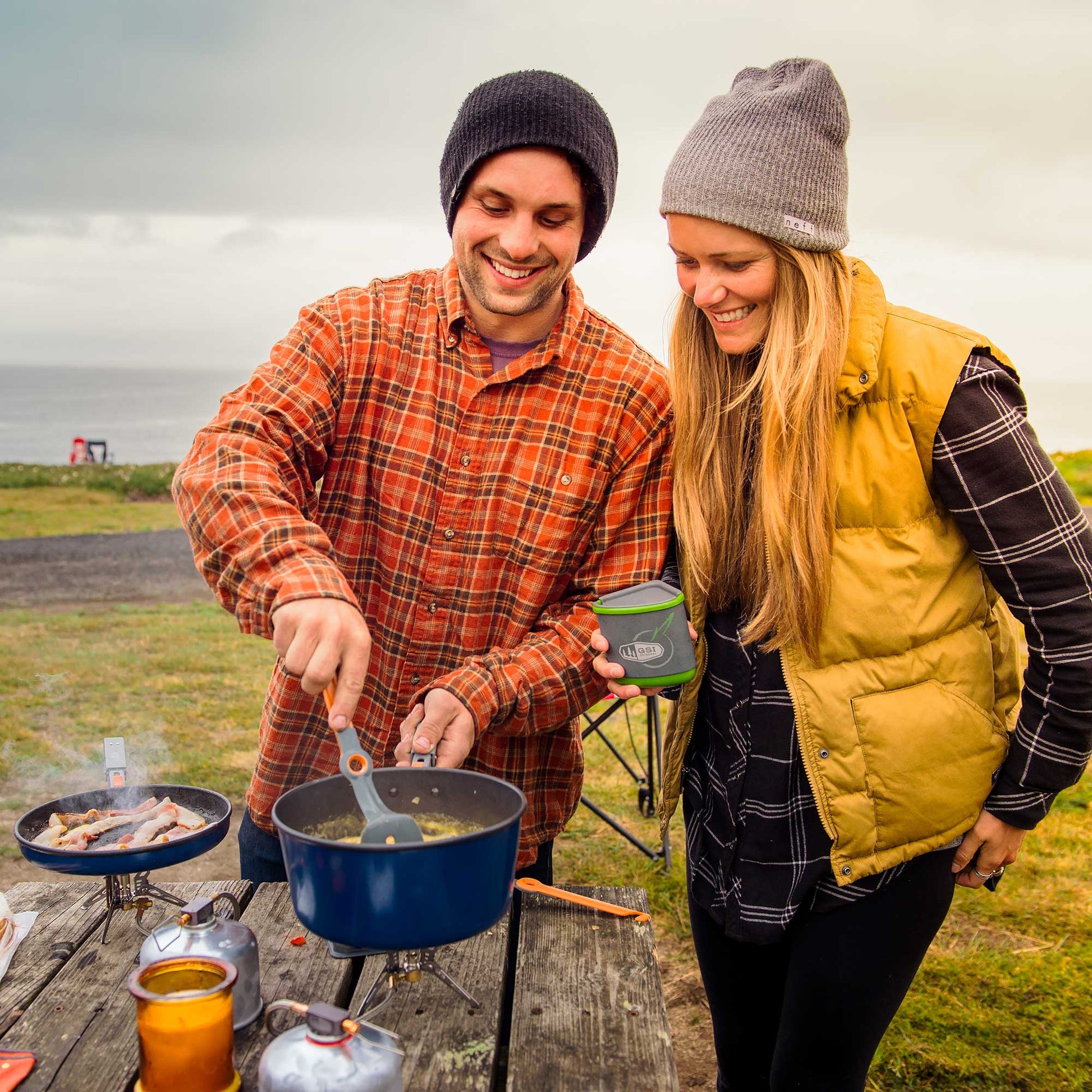 GSI Outdoors Bugaboo Base Camper, High-Efficiency Cookset - Ceramic Non GSI Outdoors Bugaboo Base Camper, High-Efficiency Cookset - Ceramic Non
