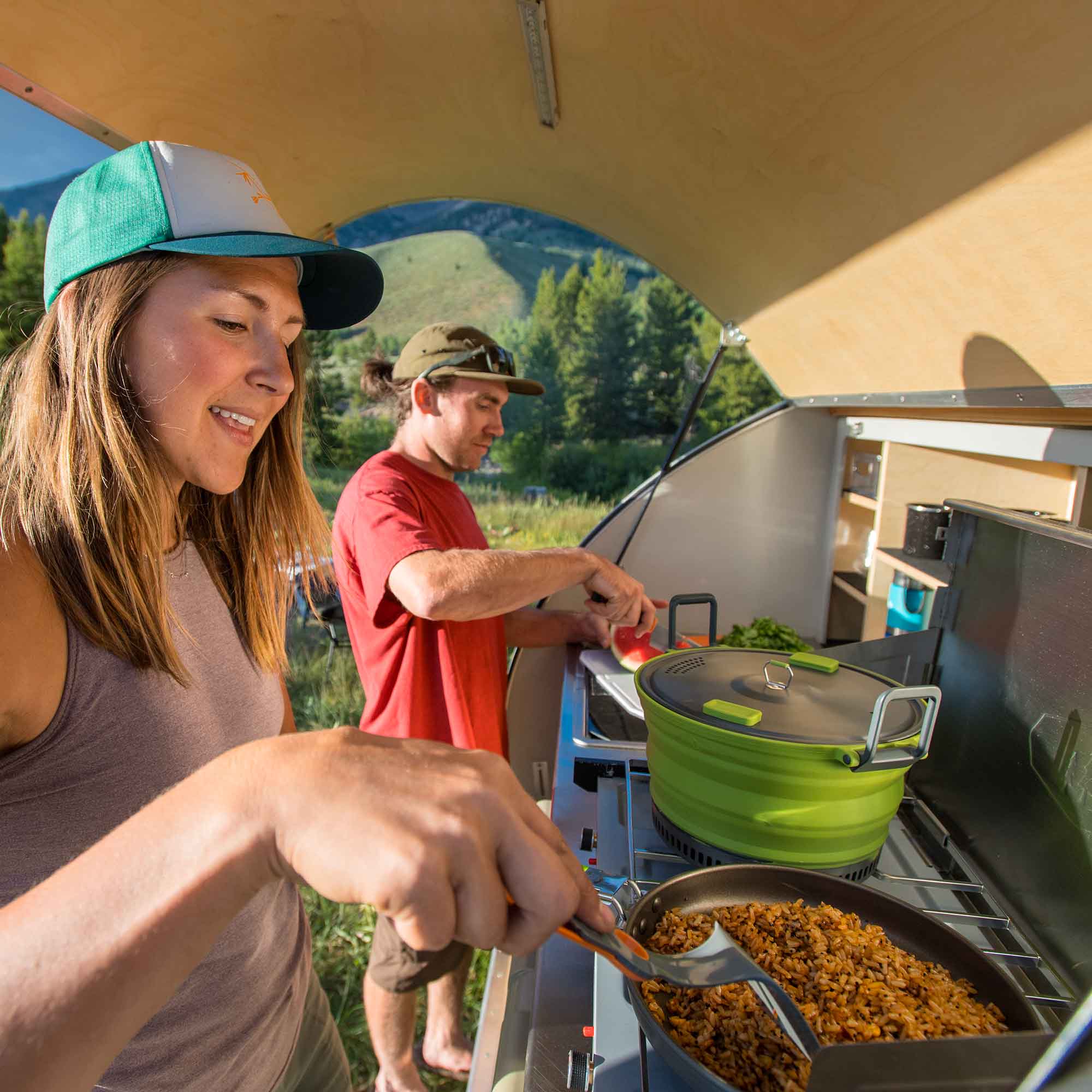 Escape HS 3 L Pot + Fry Pan, Camp Cookset | GSI Outdoors