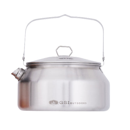 Glacier Stainless 1 Liter Tea Kettle, Camping Cookware