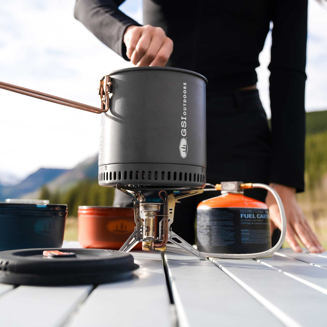 gsi outdoors halulite camping kettle Halulite Boiler for Camping and Outdoor Cooking