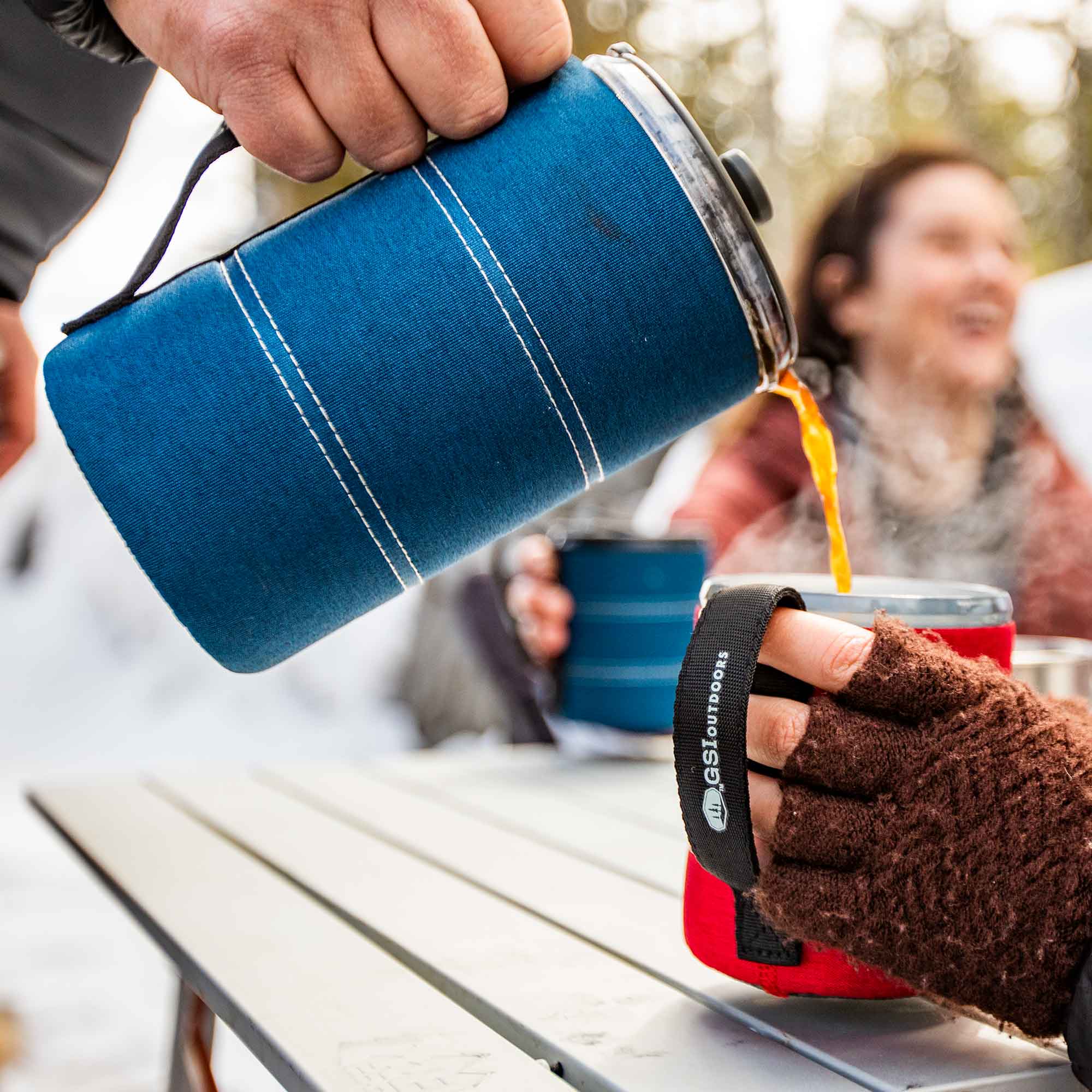 Java Presso Packs 50 fl. oz. JavaPress+ Camp French Press Coffee Maker | GSI Outdoors