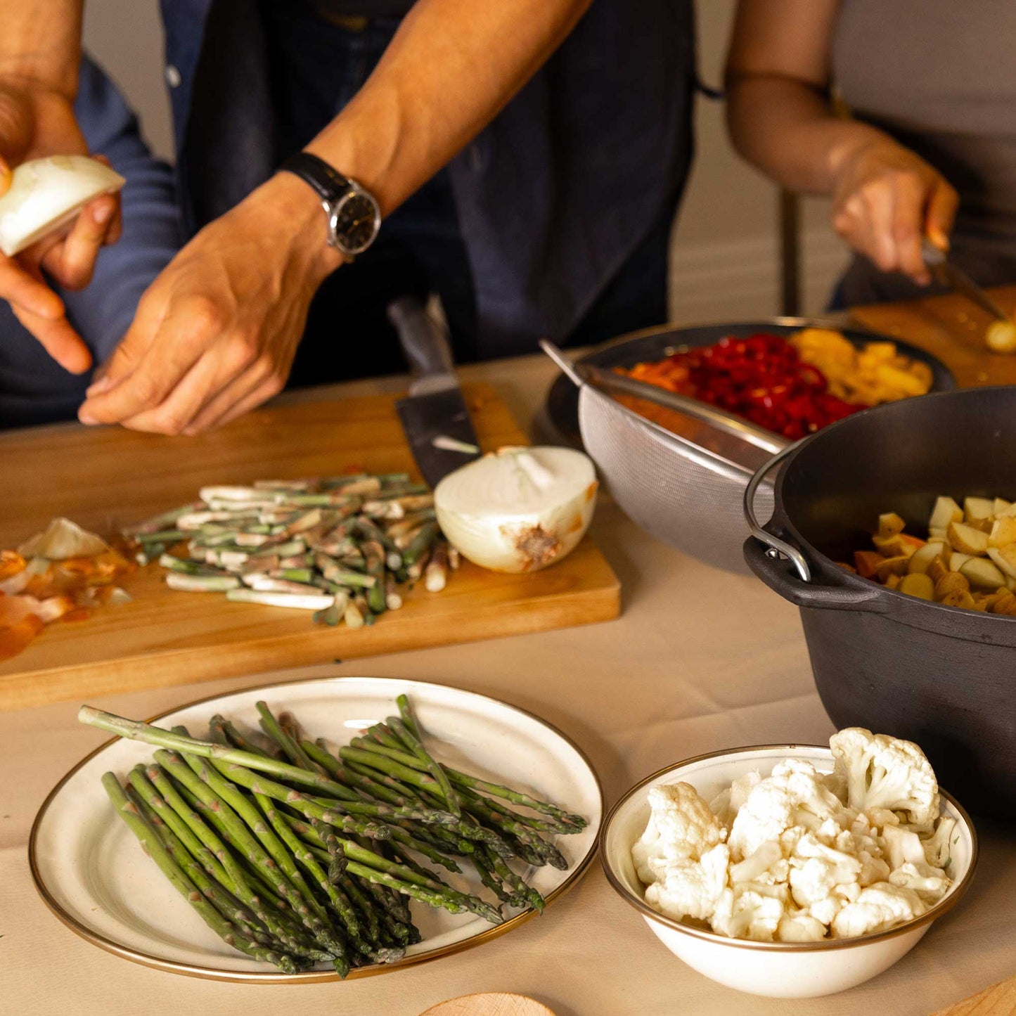 Mesa 2 Person Enamelware Tableset