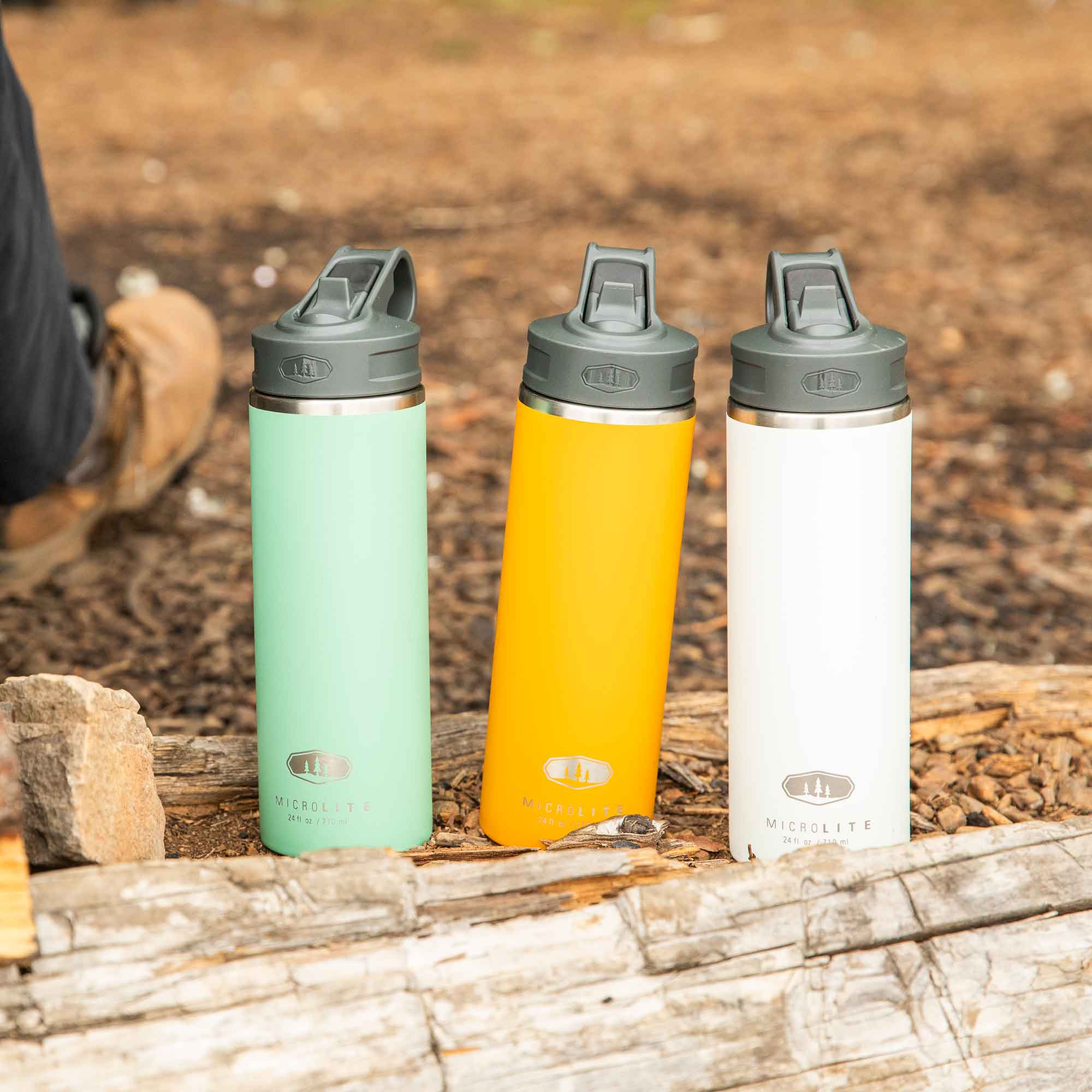 Microlite 710 Straw Top Insulated Water Bottle | GSI Outdoors