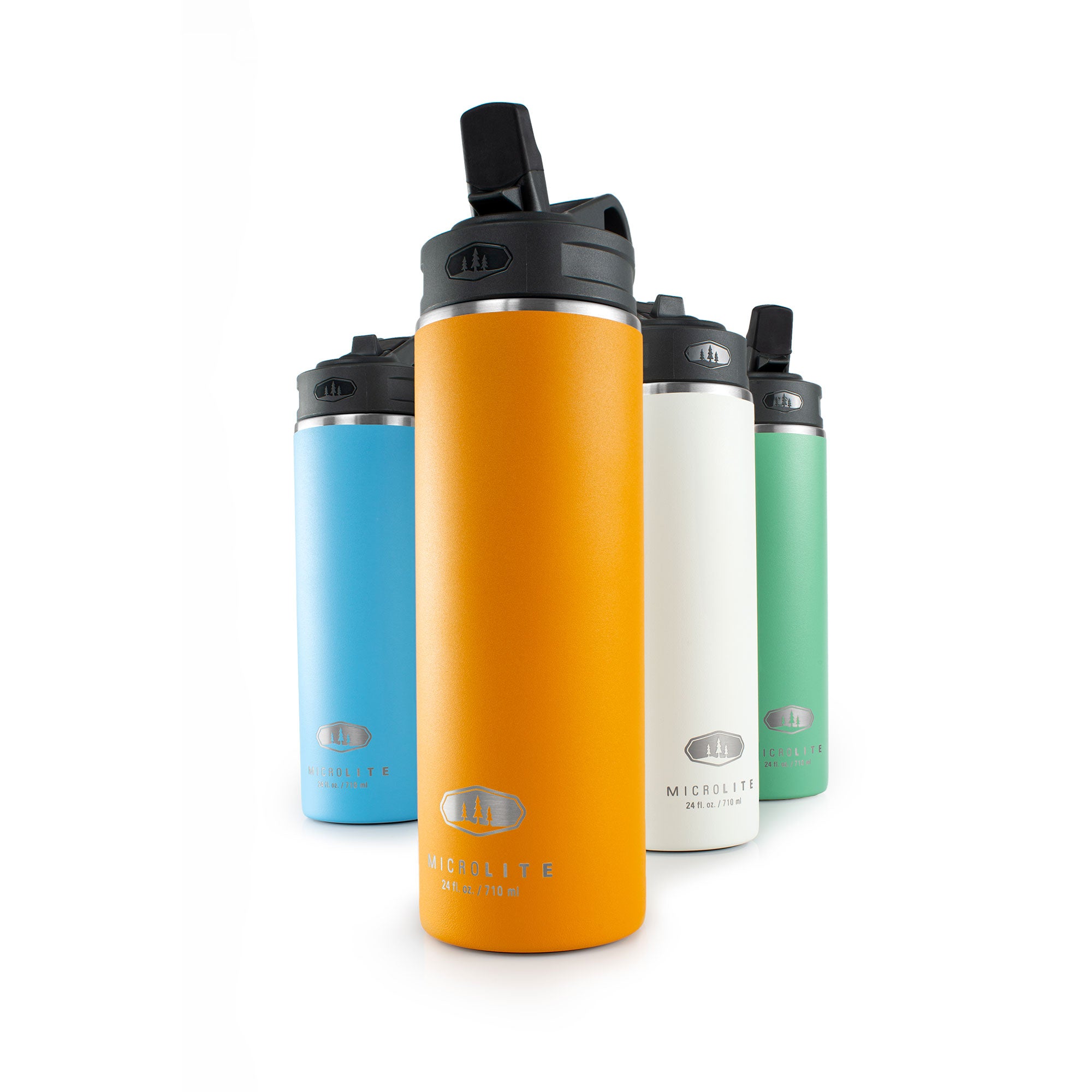 Microlite 710 Straw Top Insulated Water Bottle | GSI Outdoors