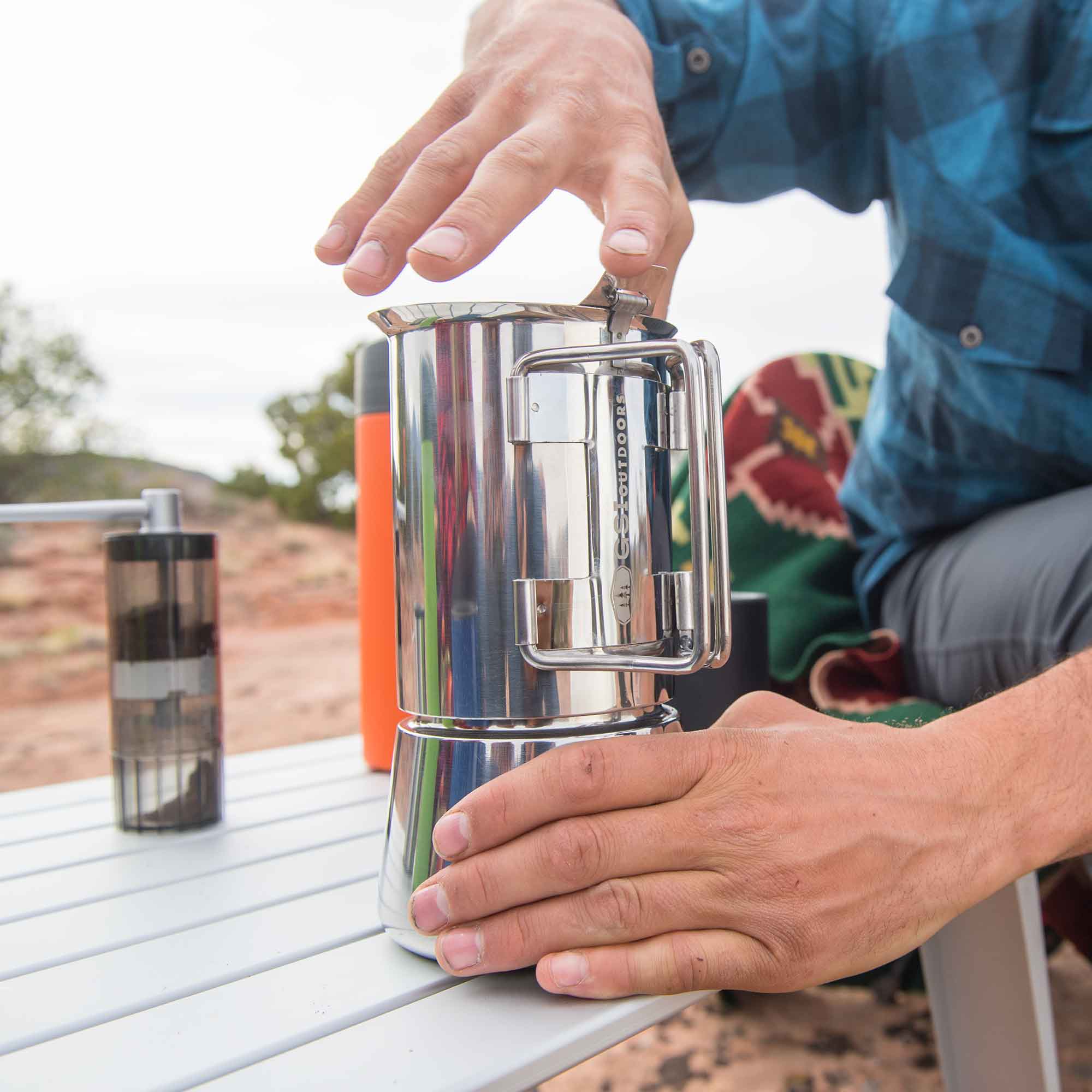 Moka Espresso Pot Portable Espresso Maker | GSI Outdoors