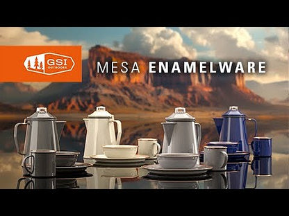 Mesa 2 Person Enamelware Tableset