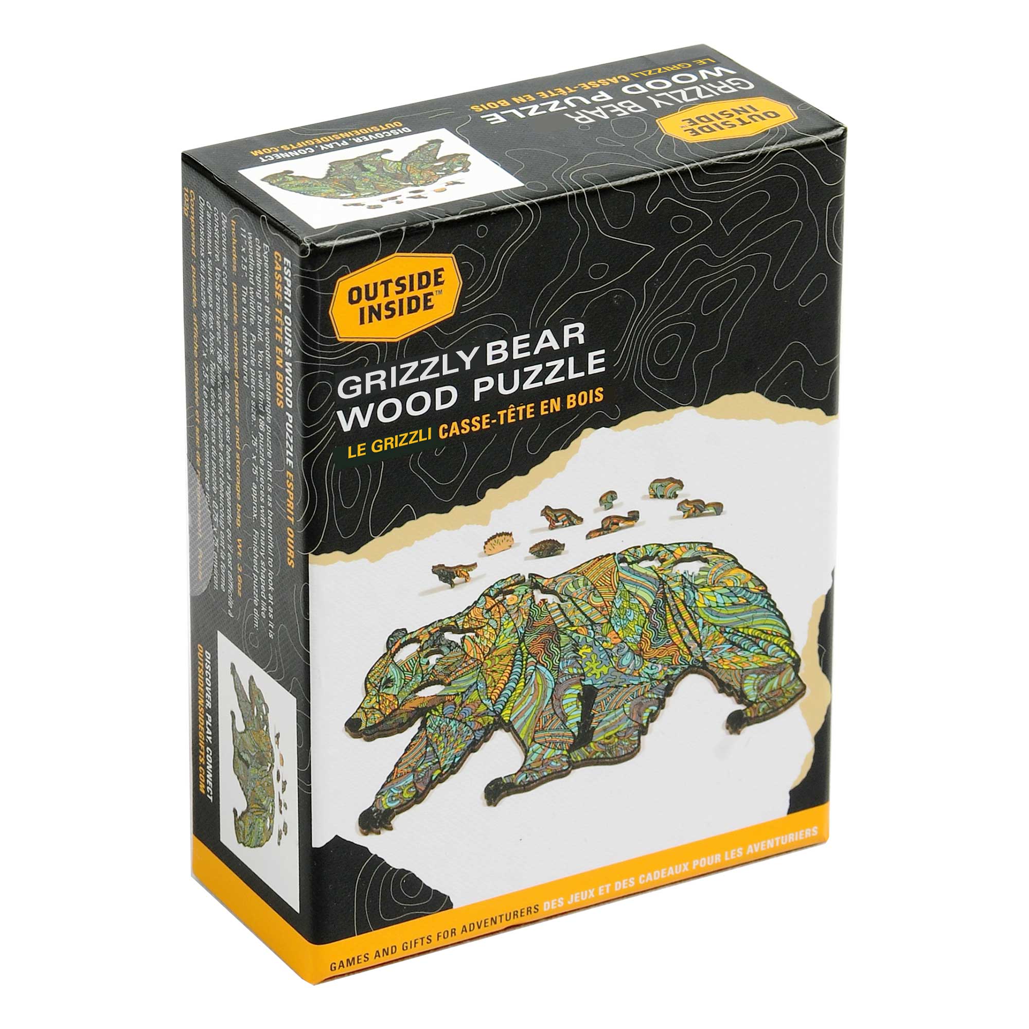 bear wood@kumasunさん専用 アイアンセット 5本 789PA Grizzly Bear Wood Puzzle | Outside Inside Games – GSI Outdoors