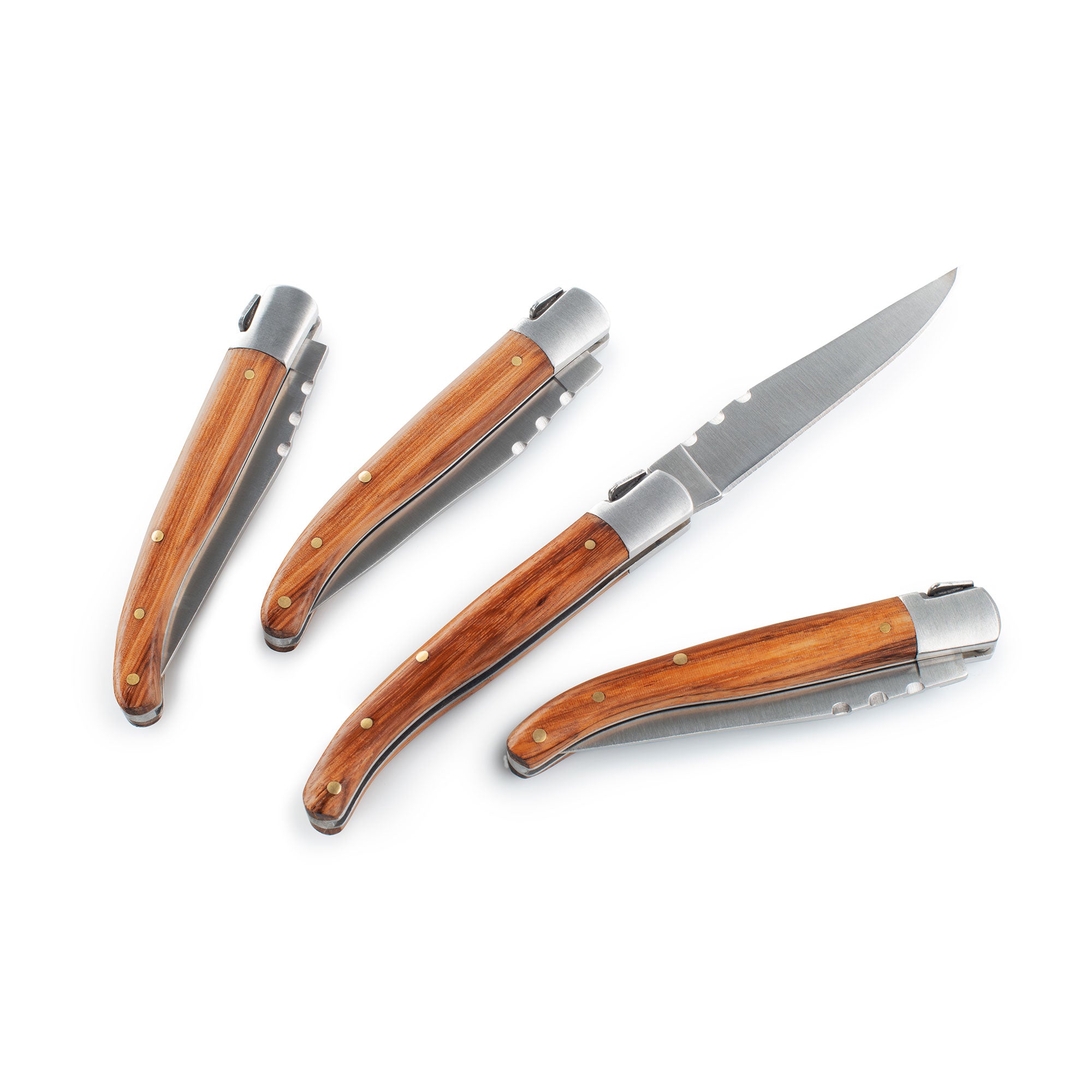 Rakau Folding Steak Knife Set for Outdoor Cooking | GSI Outdoors