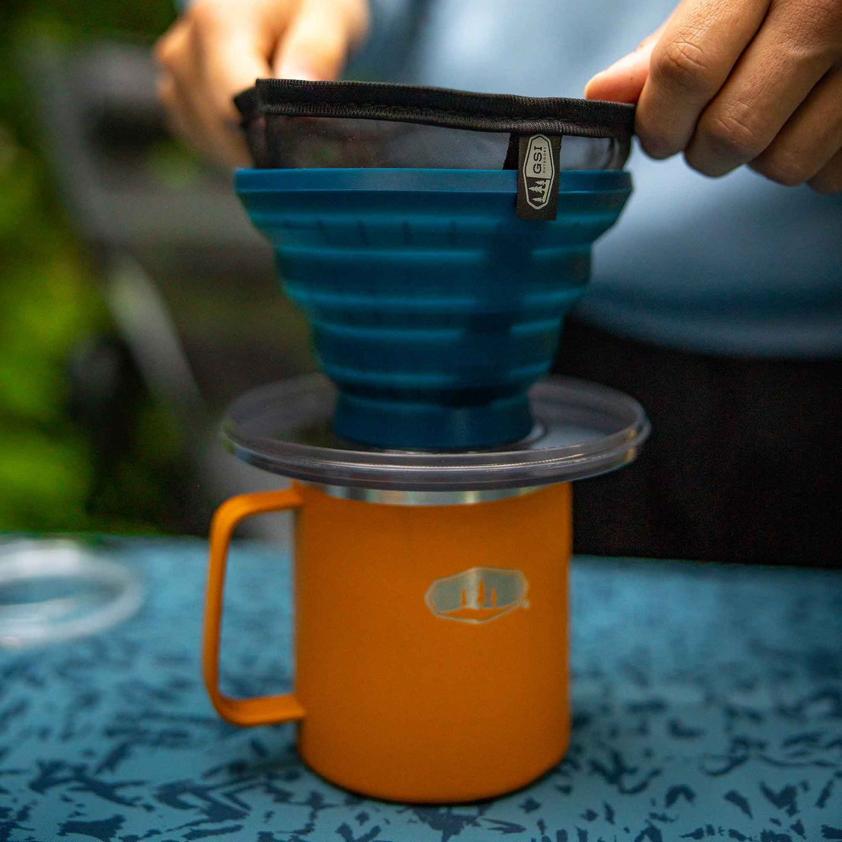 Java Drip Portafiltri per caffè da Campeggio riutilizzabilee 4 Java Drip Portafiltri per caffè da Campeggio riutilizzabilee 4
