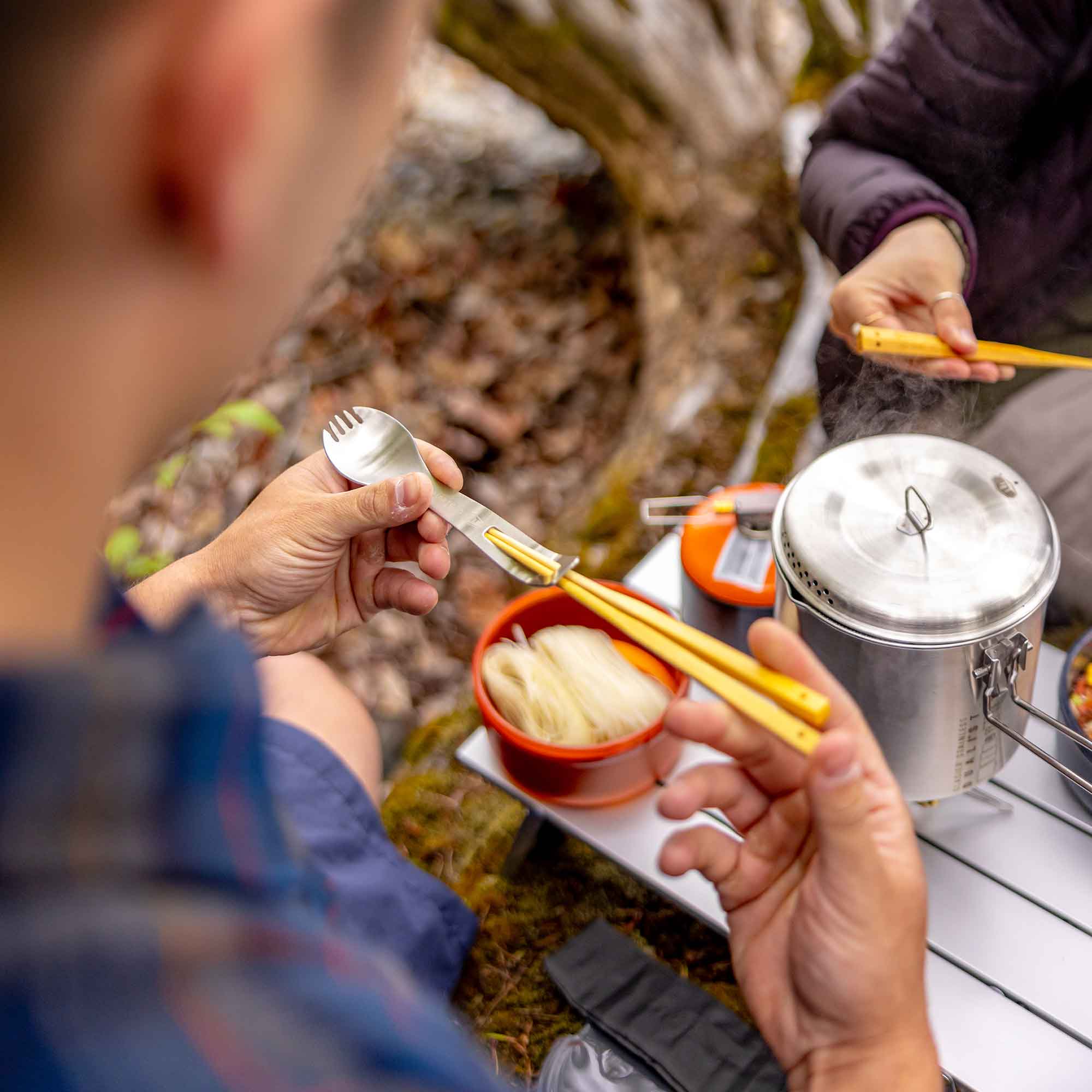 Glacier Stainless Spork + Sticks | GSI Outdoors