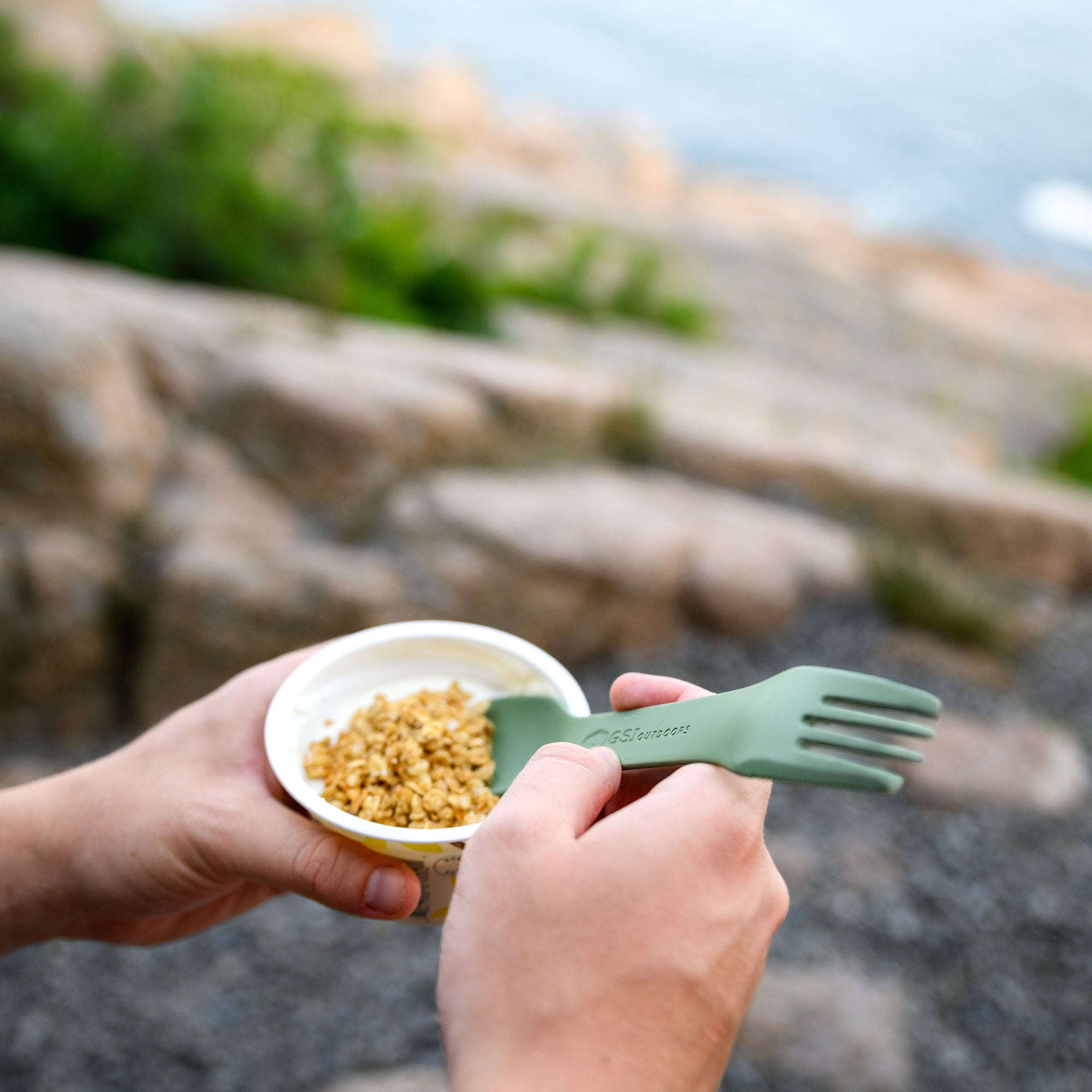 Tekk Tandem Spork Hiking Utensil Set | GSI Outdoors