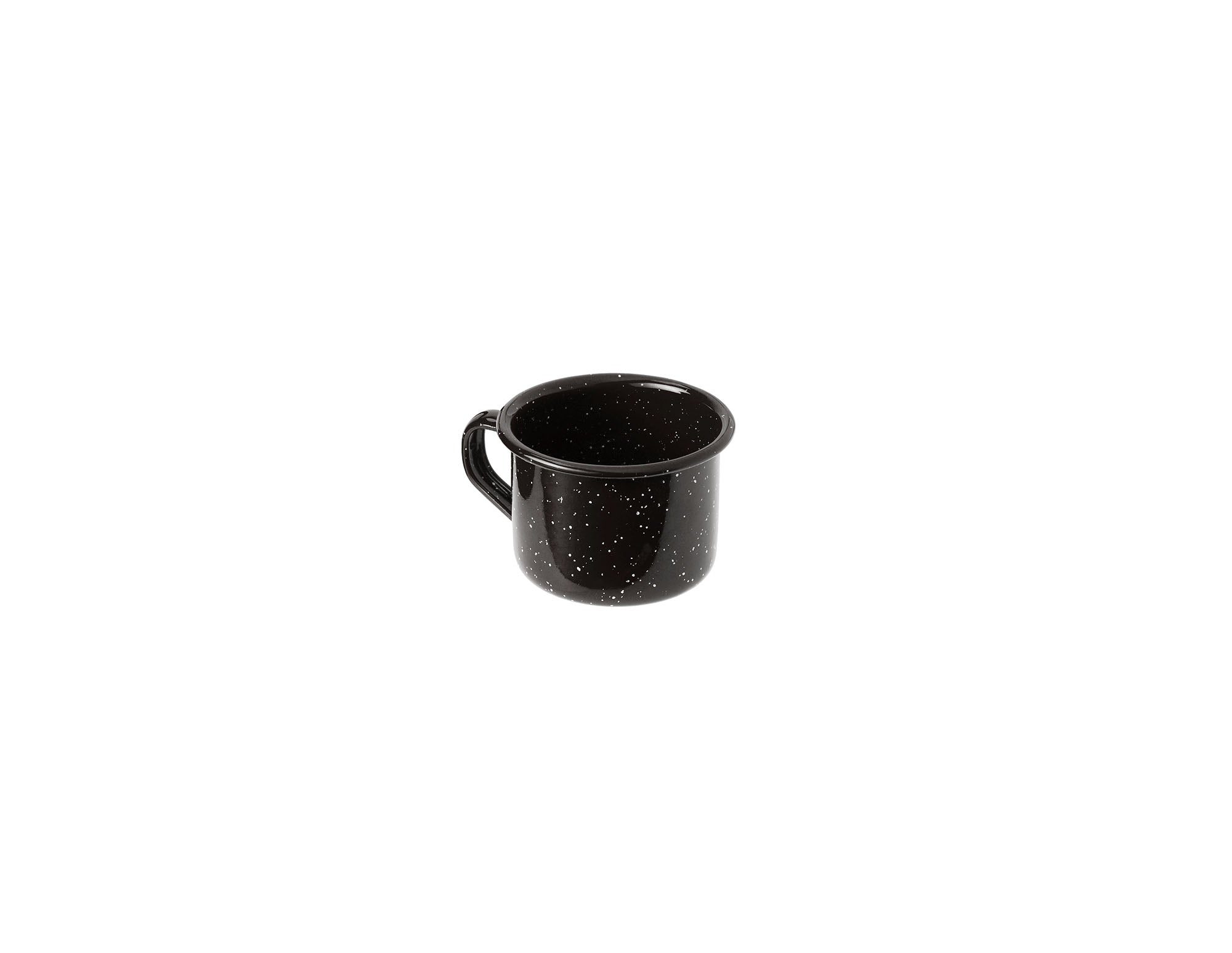 Barebones Enamel Espresso Cup - Set of 2, Eggshell, 4 oz