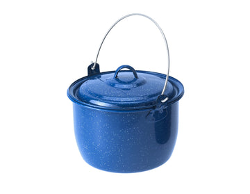 3 qt. Enamelware Convex Kettle