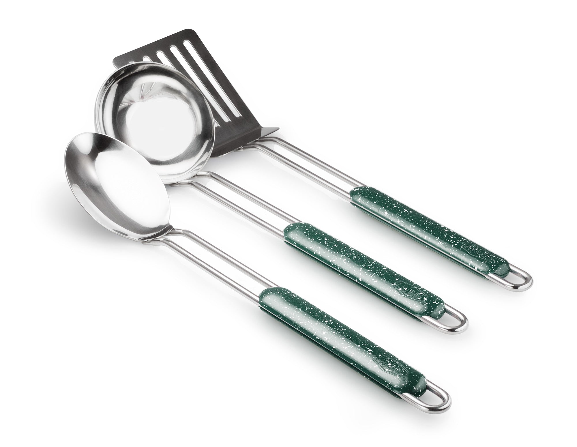 Pioneer Enamelware Cooking Utensils Set