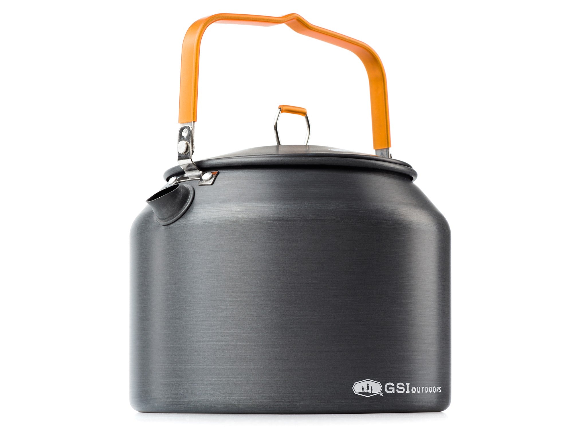 Stainless Steel Outdoor Camping Kettle Compact Lightweight Tea