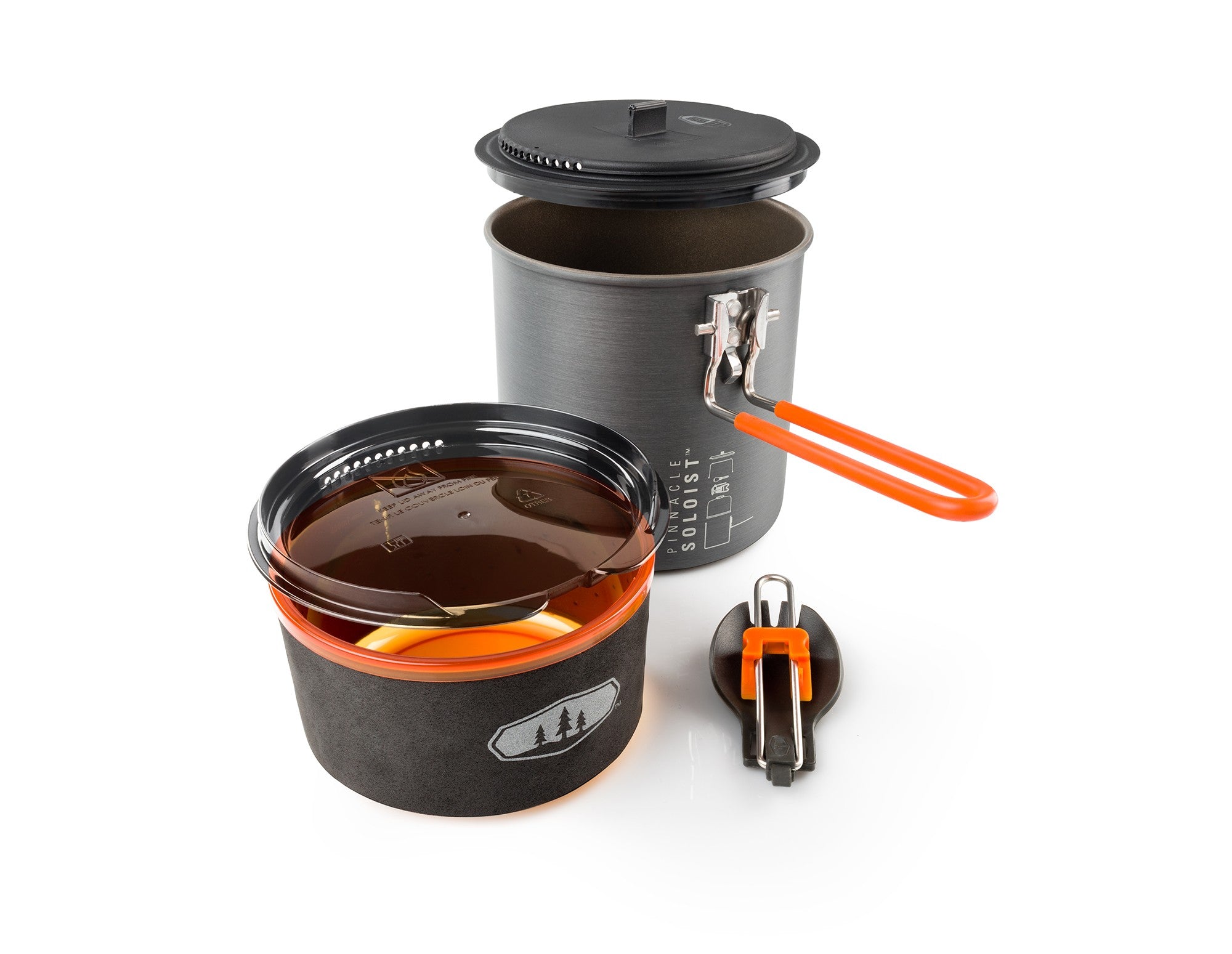 GSI Outdoors Pinnacle Dualist HS, two person cook set
