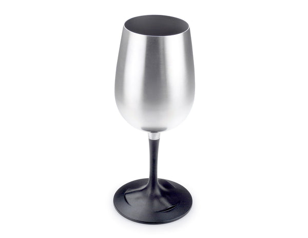 MagJo + Stainless Steel Wine Glasses (2)
