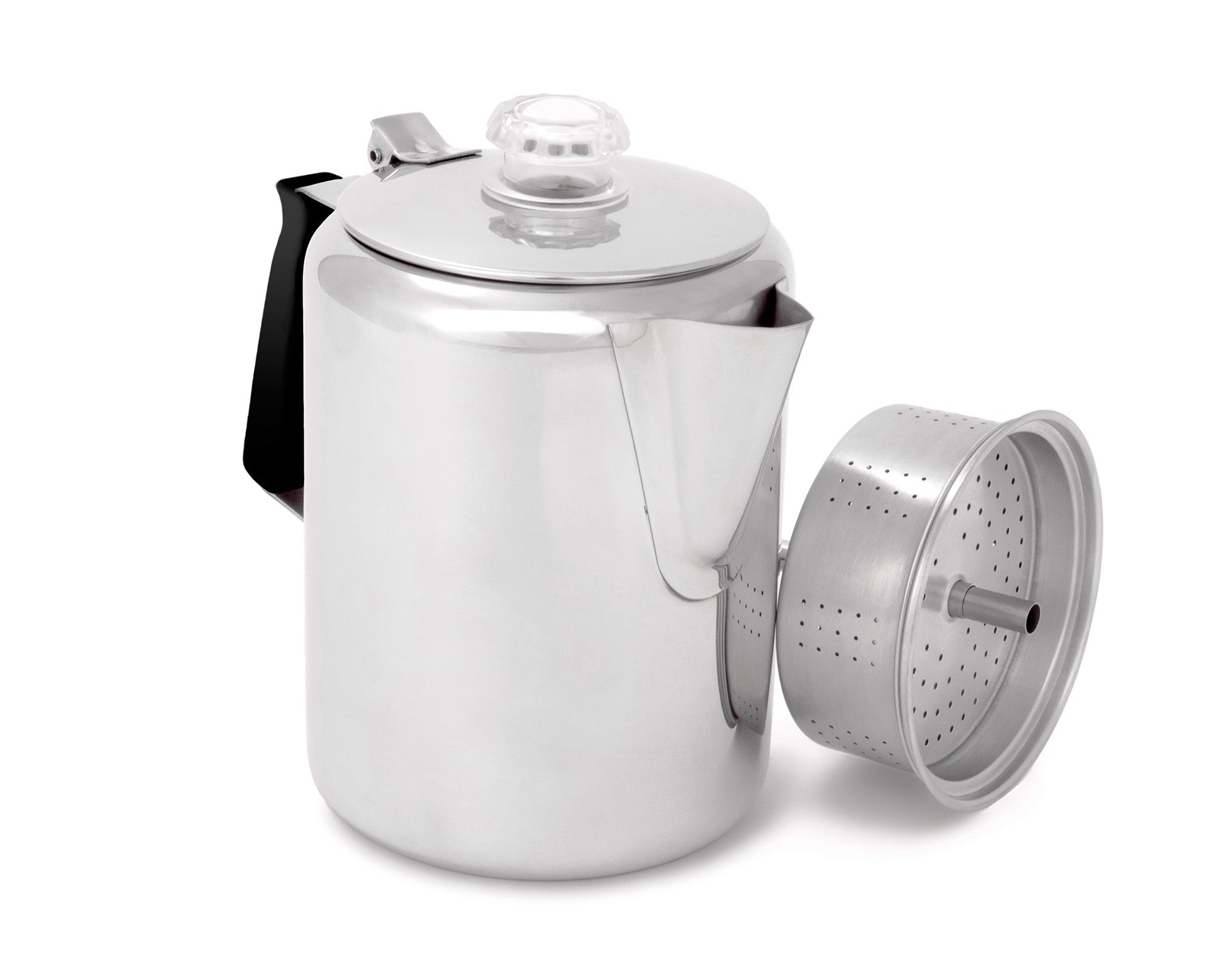 GSI Outdoors Glacier 9 c Stainless Steel Percolator w/ Silicone Handle by  GSI Outdoors at Fleet Farm
