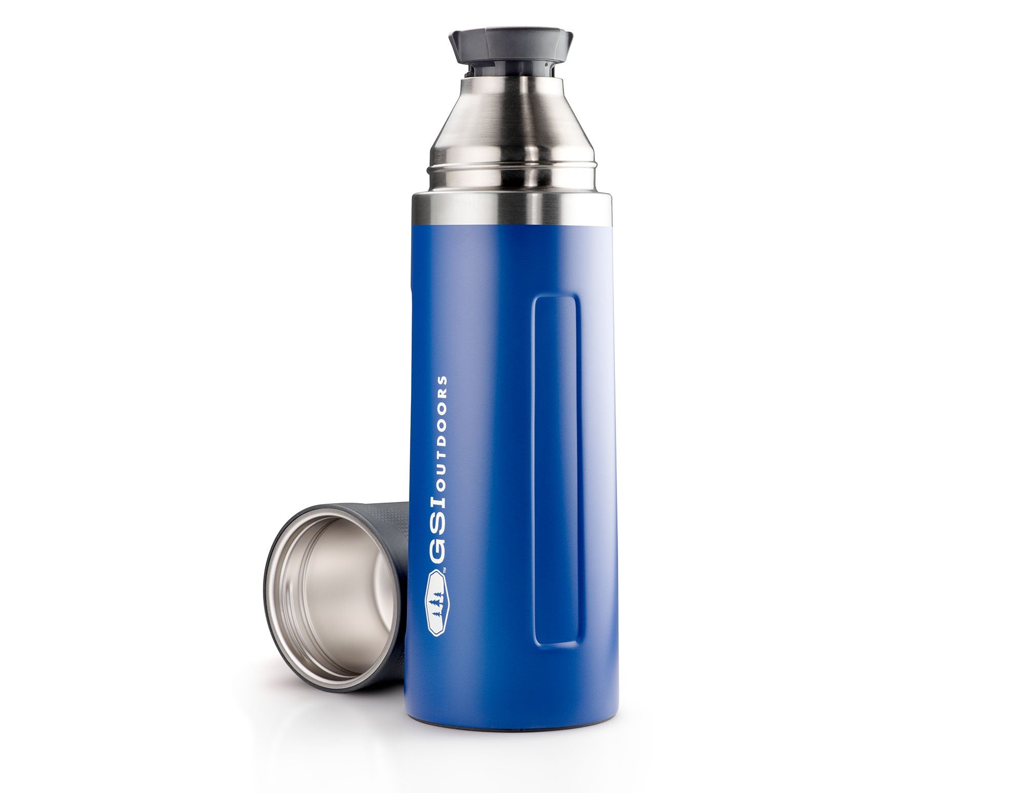 Insulated Water Bottle, 18/8 (304) Stainless Steel, Super Slim Skinny Mini,  Portable, Leak Proof, 10oz, Black