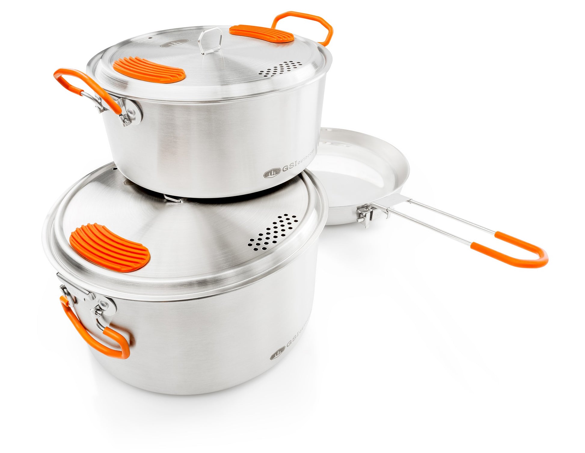gsi outdoors bugaboo base camper medium Glacier Stainless Base Camper Camping Cookware Set