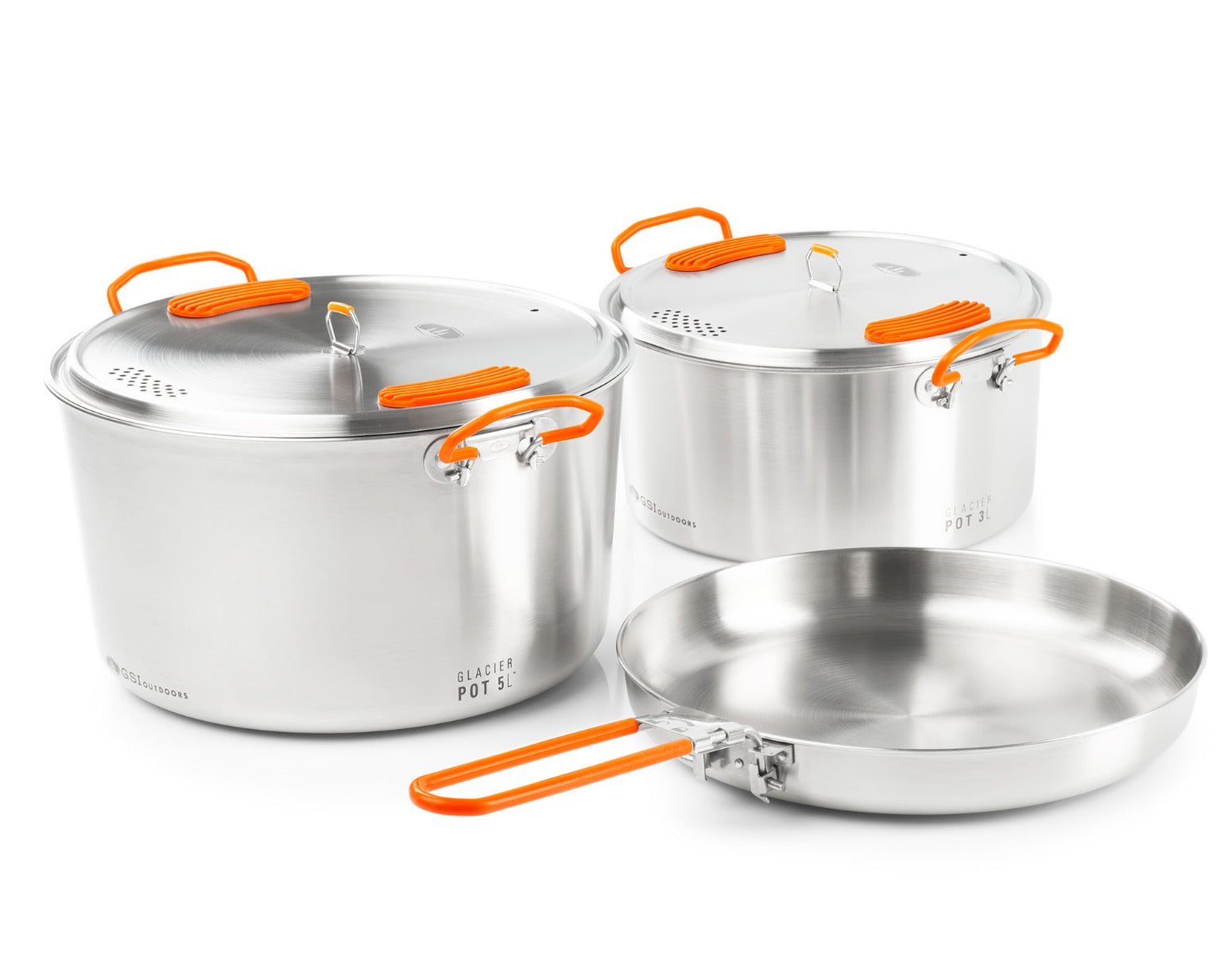 Glacier Base Camper Large Camping Cookware Set
