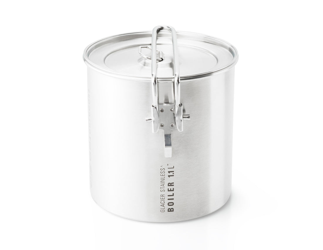 gsi outdoors glacier stainless kettle Glacier Stainless Ketalist Cookset