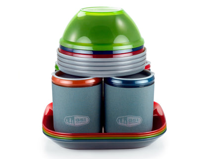 Infinity 4 Person Deluxe Tableset- Multicolor