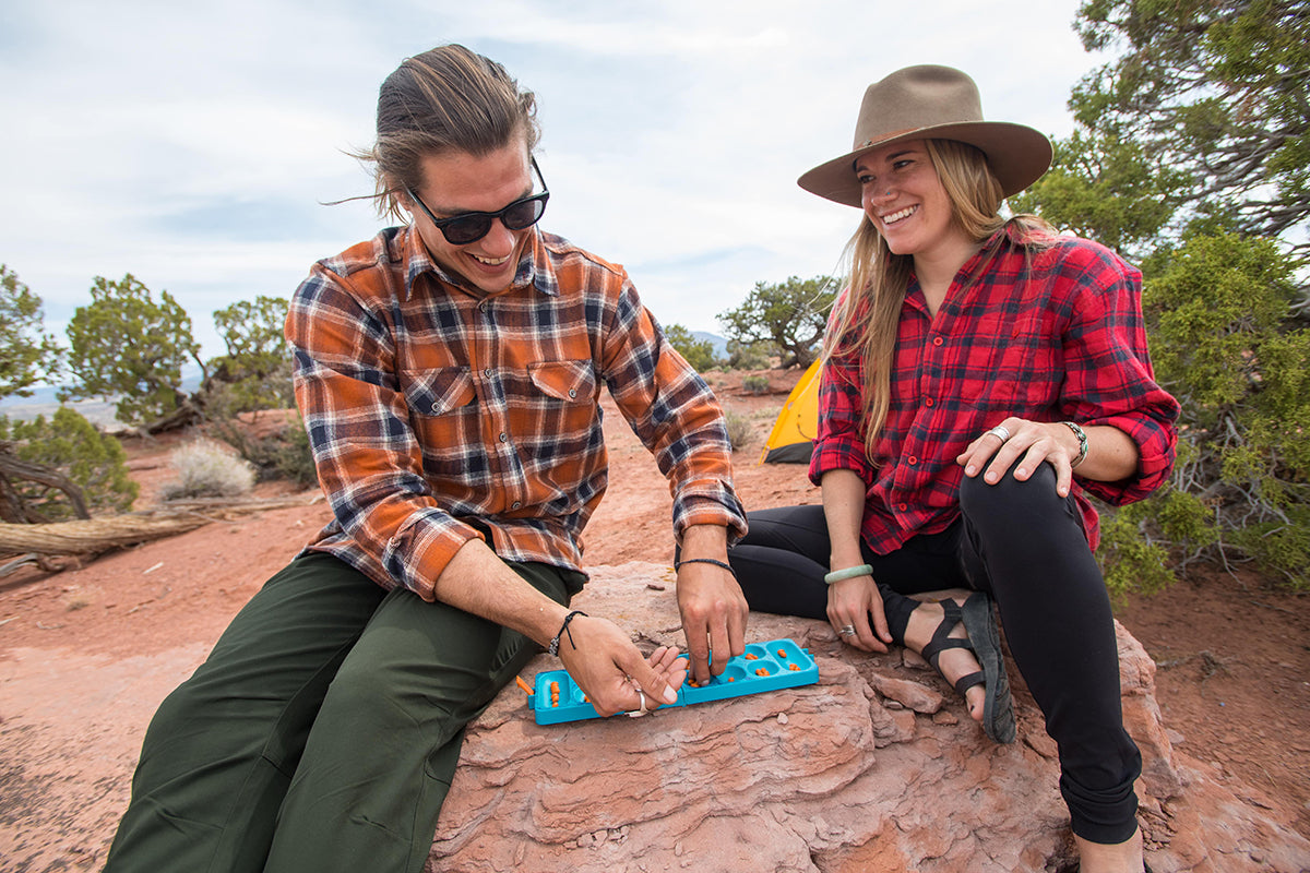 Take the classic travel size mancala game with you on your next outdoor adventure.
