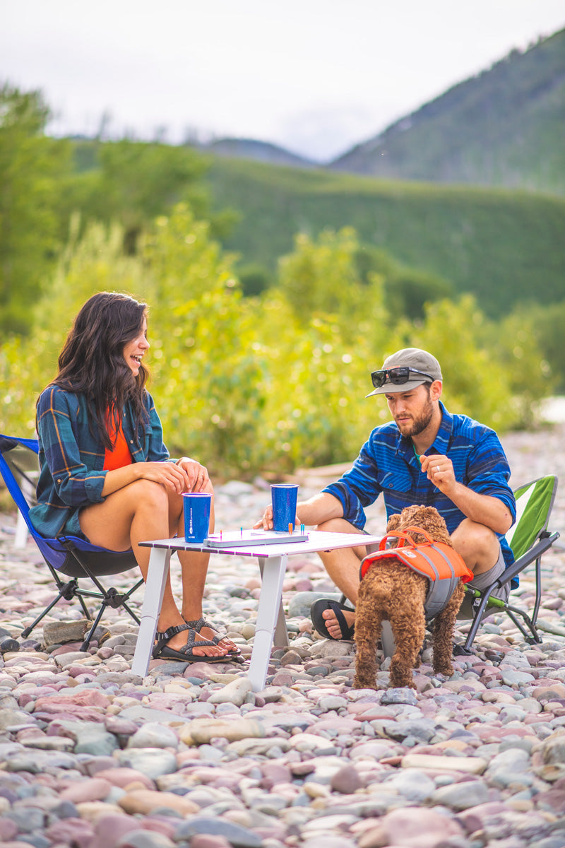 Beach cribbage? Yes please! Pack the travel size Outside Inside Cribbage Board next time you adventure travel.