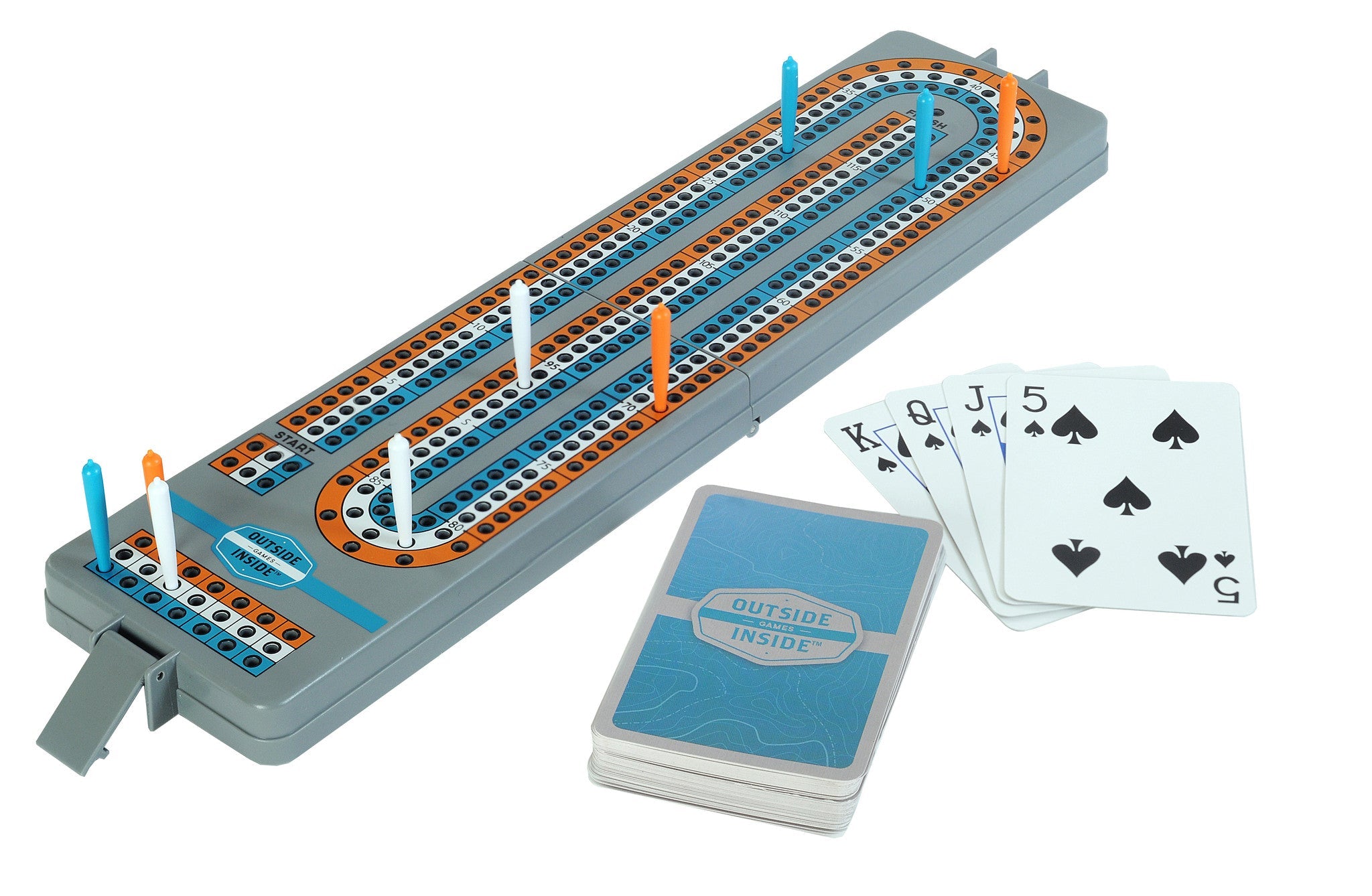 Travel Size Folding Cribbage Board | Outside Inside Games – GSI