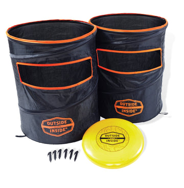 Travel Barrel Disk Toss Game