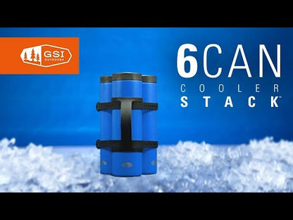 Glacier Stainless 6 Can Cooler Stack