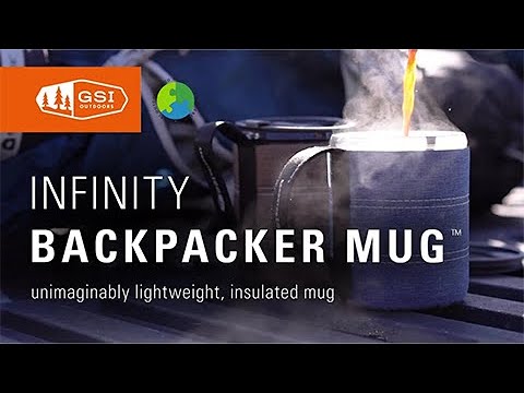 Infinity Backpacker Lightweight Camp Mug GSI Outdoors