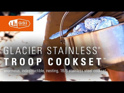 Glacier Stainless Troop Frypan