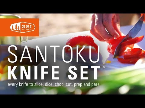 GSI Outdoors Santoku Knife Set - Thumbnail 5