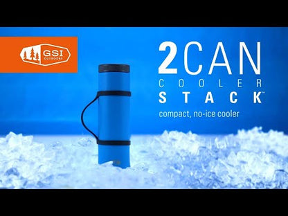 2 Can Cooler Stack
